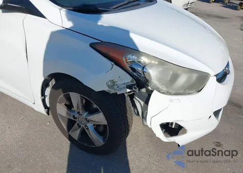 2013 Hyundai Elantra Gls z USA, uszkodzony, nr VIN 5NPDH4AEXDH368660